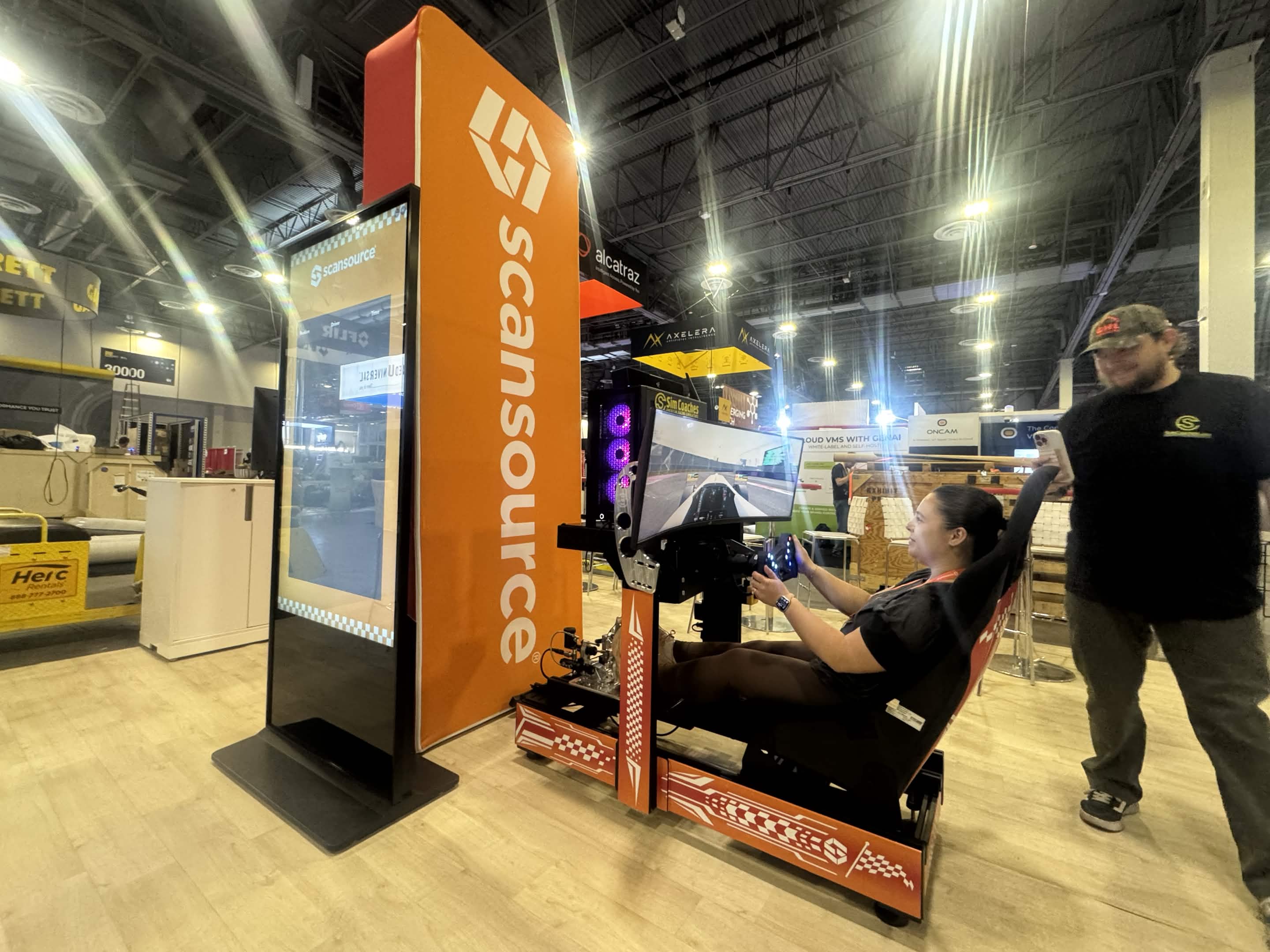 Conference Racing Simulator Entertainment
